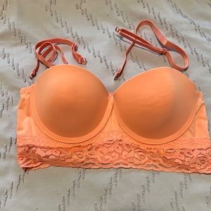 36A corset style strapless bra (also comes with straps)
